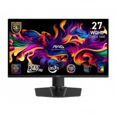 Монітор MSI 26.5" MAG 273QP-X24 2xHDMI, DP, QD-OLED, 2560x1440, 240Hz, 0.03ms, DCI-P3 99%, FreeSync, Pivot, HDR400 Монітор MSI 26.5" MAG 273QP-X24 2xHDMI, DP, QD-OLED, 2560x1440, 240Hz, 0.03ms, DCI-P3 99%, FreeSync, Pivot, HDR400