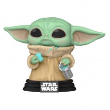 Фігурка Funko POP! Bobble Star Wars Mandalorian Grogu with Cookies 54531