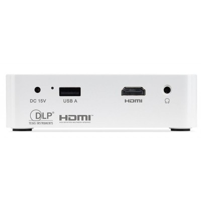 Проєктор портативний AOpen PV10  WVGA, 300 lm, LED, 1.3