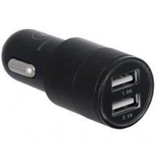 Зарядний пристрій Ergo 2.1A 2xUSB Car Charger (Black) (EСC-221 (B)) Зарядний пристрій Ergo 2.1A 2xUSB Car Charger (Black) (EСC-221 (B))