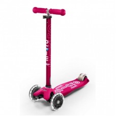 Скутер Micro Maxi Deluxe Pink LED (MMD077) Скутер Micro Maxi Deluxe Pink LED (MMD077)