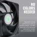 Cooler Master Корпусный вентилятор Cooler Master SickleFlow 120 Black,120мм,650-1800об/мин,Single pack w/o HUB