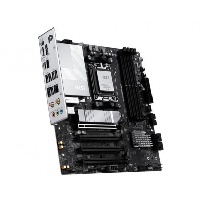 Материнcька плата MSI PRO B850M-P WIFI sAM5 B850 4xDDR5 M.2 HDMI DP WiFi BT mATX