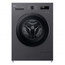 Пральна машина LG фронтальна, 6.5кг, 1200, A+++, 44см, дисплей, пара, інвертор, чорний