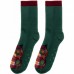 Шкарпетки Bross махрові з совою (21402-1-green)