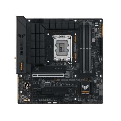 Материнcька плата ASUS TUF GAMING B760M-PLUS WIFI s1700 B760 4xDDR5 M.2 HDMI DP Wi-Fi BT mATX