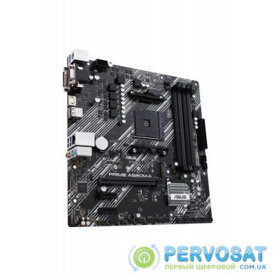 ASUS PRIME_A520M-A sAM4 A520 4xDDR4 HDMI-DVI-VGA mATX
