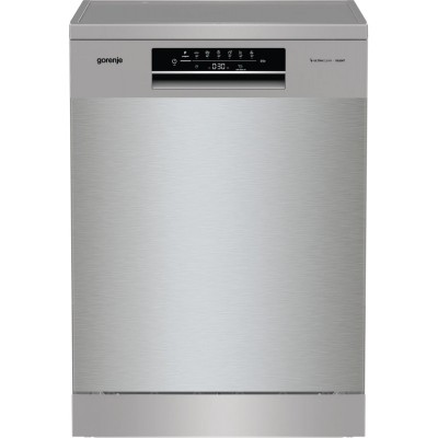 Посудомийна машина Gorenje, 16компл., A+++, 60см, дисплей, 3 кошика, AquaStop, сірий
