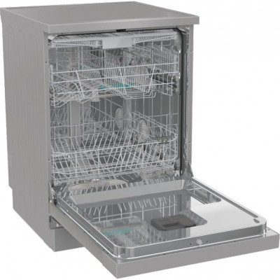 Посудомийна машина Gorenje, 16компл., A+++, 60см, дисплей, 3 кошика, AquaStop, сірий