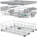 Посудомийна машина Gorenje, 16компл., A+++, 60см, дисплей, 3 кошика, AquaStop, сірий