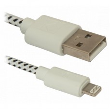 Дата кабель USB 2.0 AM to Lightning 1.0m ACH01-03T Defender (87471) Дата кабель USB 2.0 AM to Lightning 1.0m ACH01-03T Defender (87471)