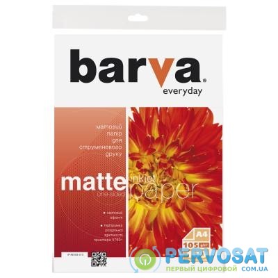 Бумага BARVA A4 Everyday Matte 105г, 100л (IP-AE105-313)
