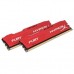 Модуль памяти для компьютера DDR3 8Gb (2x4GB) 1866 MHz HyperX Fury Red Kingston Fury (ex.HyperX) (HX318C10FRK2/8)