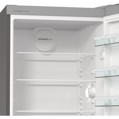 Холодильна камера Gorenje, 185x60х66, 398л, А+, електронне упр, зона св-ті, сірий