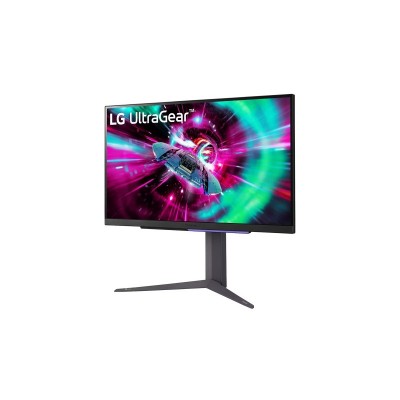 Монітор LG 27" 27GR93U-B 2xHDMI, DP, USB, Audio, IPS, 3840x2160, 144Hz, 1ms, DCI-P3 95%, G-SYNC, FreeSync, Pivot, HDR400