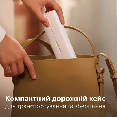 Щітка зубна електр. Philips, Sonicare 6100 Series, 62т. колив/хв, насадок-1, футляр, блакитний
