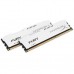 Модуль памяти для компьютера DDR4 16GB (2x8GB) 3200 MHz HyperX FURY White Kingston (HX432C18FW2K2/16)