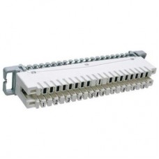 Плінт що розмикається Zpas с нормально замкнутыми контактами 10 пар,1-0,білий (T-SO-870-500) Плінт що розмикається Zpas с нормально замкнутыми контактами 10 пар,1-0,білий (T-SO-870-500)