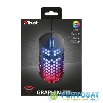 Trust GXT 960 Graphin Ultra-lightweight RGB Black