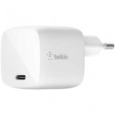 Зарядное устройство Belkin GAN (30W) USB-С, white (WCH001VFWH)