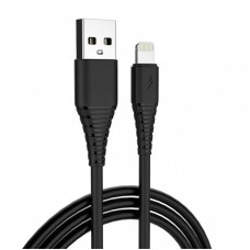 Дата кабель ColorWay USB 2.0 AM to Lightning 1.0m black (CW-CBUL024-BK) Дата кабель ColorWay USB 2.0 AM to Lightning 1.0m black (CW-CBUL024-BK)