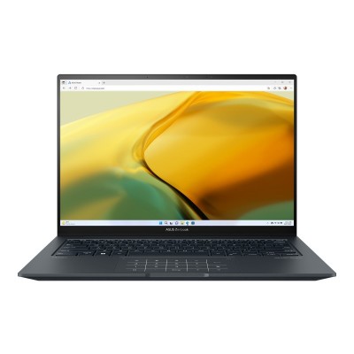 Ноутбук ASUS Zenbook 14x UX3404VC-M9026WS 14.5 2.8K OLED/Intel i9-13900H/32/1024F/NVD3050-4/W11/Inkwell Gray