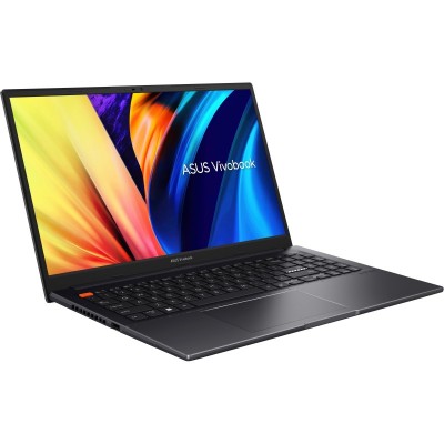 Ноутбук ASUS Vivobook S 15 M3502QA-BQ215 15.6&quot; FHD IPS, AMD R5-5600H, 16GB, F512GB, UMA, NoOS, Чорний