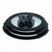 Набір скляних кришок Tefal Ingenio, 16см, 18см, 20см, скло, пластик, чорний