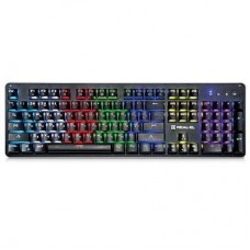 Клавіатура REAL-EL M47 RGB, black Клавіатура REAL-EL M47 RGB, black