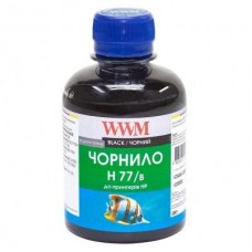 Чорнило WWM HP №177 84 black 200ml (H77/B) Чорнило WWM HP №177 84 black 200ml (H77/B)