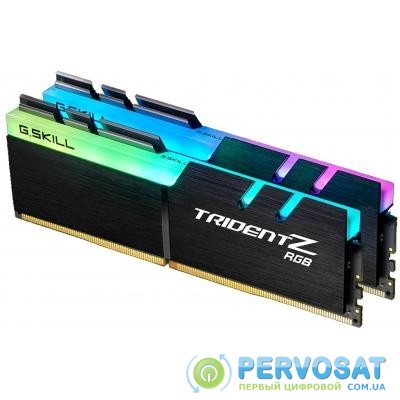 Модуль памяти для компьютера DDR4 16GB (2x8GB) 3600 MHz TridentZ RGB Black G.Skill (F4-3600C19D-16GTZRB)