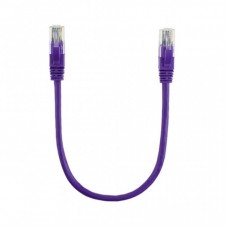 Патч-корд 0.25м, RJ-45, Cat.5e, CU, мідь, фіолетовий Ritar (PCR-CU/0.25Pe / 14091) Патч-корд 0.25м, RJ-45, Cat.5e, CU, мідь, фіолетовий Ritar (PCR-CU/0.25Pe / 14091)