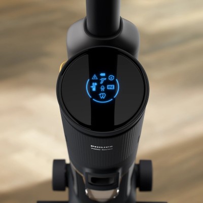 Пилосос Philips безпровідний Series 7000 AquaTrio, вологе прибирання, конт пил -0.42л, автон. робота до 45хв, PowerCyclone Aqua, чорний Пилосос Philips безпровідний Series 7000 AquaTrio, вологе прибирання, конт пил -0.42л, автон. робота до 45хв, PowerCyclone Aqua, чорний