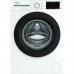 Пральна машина Whirlpool фронтальна, 7кг, 1200, A+++, 49.6см, дисплей, пара, інвертор, люк чорний, білий