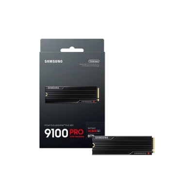 Накопичувач SSD Samsung M.2 8TB PCIe 5.0 9100PRO + радіатор Накопичувач SSD Samsung M.2 8TB PCIe 5.0 9100PRO + радіатор