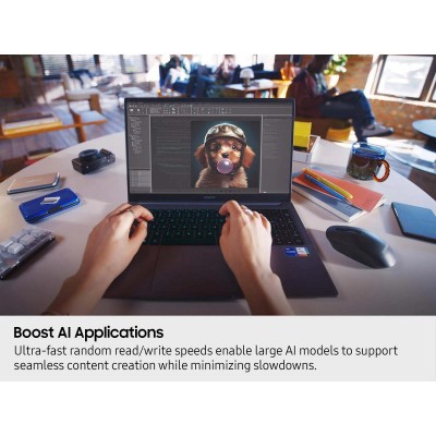 Накопичувач SSD Samsung M.2 8TB PCIe 5.0 9100PRO + радіатор Накопичувач SSD Samsung M.2 8TB PCIe 5.0 9100PRO + радіатор