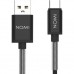 Дата кабель USB 2.0 AM to Type-C 1.0m DCMQ Black Nomi (316208)