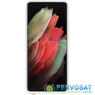 Чехол для моб. телефона Samsung Clear Protective Cover Samsung Galaxy S21 Ultra White (EF-GG998CWEGRU)
