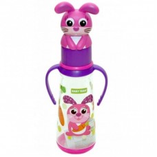 Пляшечка для годування Baby Team з силіконовою соскою з ручками 0 + 250 мл Зайченя (1414_зайчик) Пляшечка для годування Baby Team з силіконовою соскою з ручками 0 + 250 мл Зайченя (1414_зайчик)