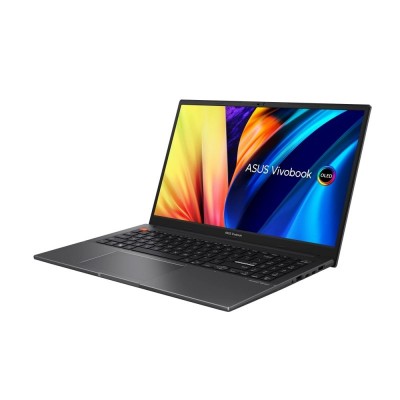 Ноутбук ASUS Vivobook S 15 M3502QA-L1212 15.6&quot; FHD OLED, AMD R5-5600H, 16GB, F512GB, UMA, NoOS, Чорний