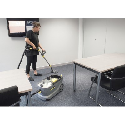 Пилосос професійний миючий Karcher Puzzi 10/1, 1250Вт, 254мБар, контейнер 10/9л, 10.5кг