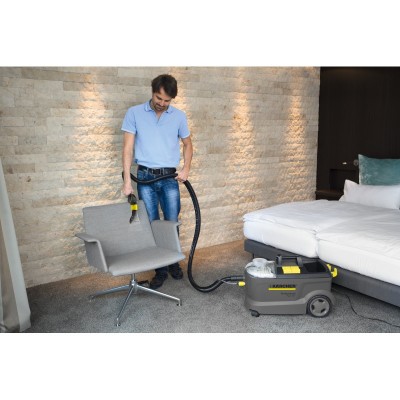 Пилосос професійний миючий Karcher Puzzi 10/1, 1250Вт, 254мБар, контейнер 10/9л, 10.5кг