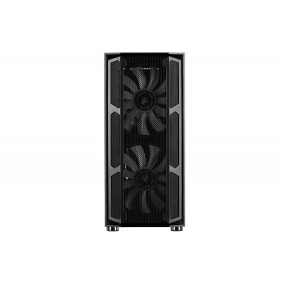 Корпус 2E GAMING CONTEGO (GW02) MidT,EATX,2xUSB2.0, 2xUSB3.0,2x200мм ARGB,2x120мм ARGB, скло (бічна панель),без БЖ,чорний