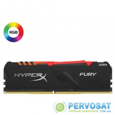 Модуль памяти для компьютера DDR4 32GB 3600 MHz HyperX Fury RGB HyperX (Kingston Fury) (HX436C18FB3A/32)