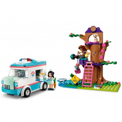 Конструктор LEGO Friends Машина швидкої ветеринарної допомоги (41445)