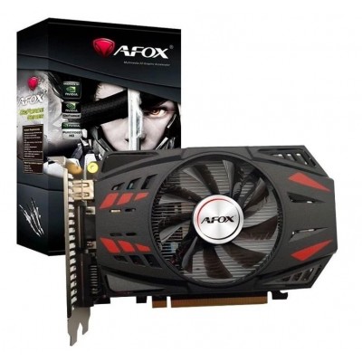 Відеокарта AFOX GeForce GTX750Ti 4GB GDDR5 128Bit DVI HDMI VGA ATX Single Fan