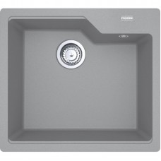 Кухонна мийка Franke Urban UBG 610-56/114.0663.897/фраграніт/антибактеріальний захист/560х500х230/врізна, врівень зі стільницею/сірий камень