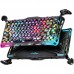 Клавіатура механічна GravaStar Mercury V75 Pro 80keys, Magnetic Jade Gaming, 8K, USB-A, RGB, Neon Graffiti