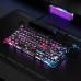 Клавіатура механічна GravaStar Mercury V75 Pro 80keys, Magnetic Jade Gaming, 8K, USB-A, RGB, Neon Graffiti