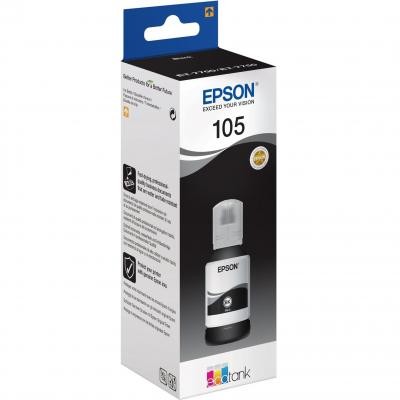 Контейнер з чорнилом EPSON L7160/L7180 black pigmented (C13T00Q140)